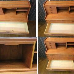 デンマーク製 ビンテージ ライティングビューロー 鍵付き【引取限定・現状渡し】カグマニア