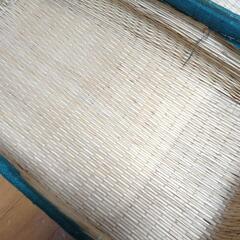 おまとめページ 古道具 名札入れ付き 柳行李 麻枠 小道具 時代屋