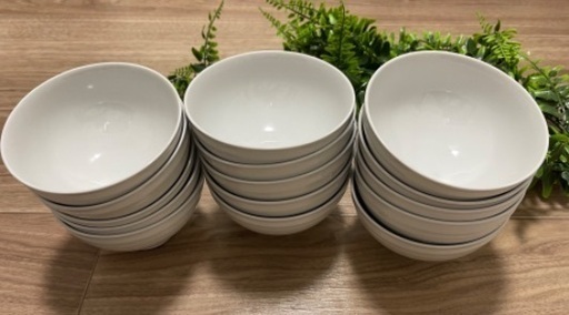 お茶碗　白　15個セット