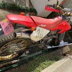 ホンダXR100R改115cc 公道仕様(直接取引のみ)現状不動車