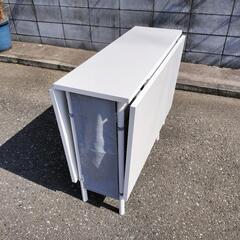 IKEA/イケア KALLHALL/カルヘル：ゲートレッグテーブル 収納付き2