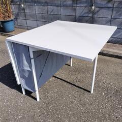 IKEA/イケア KALLHALL/カルヘル：ゲートレッグテーブル 収納付き2