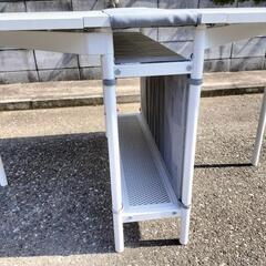 IKEA/イケア KALLHALL/カルヘル：ゲートレッグテーブル 収納付き2