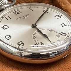 状態良好◆LONGINES(ロンジン)◆手巻き スモセコ 懐中時計◆レトロ◆取りに来て頂ける方♪
