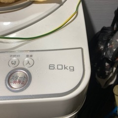洗濯機 6Kg 2017 傷凹み有 
