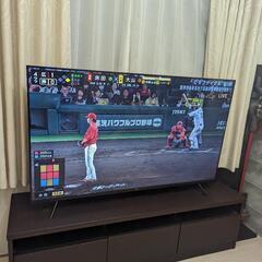 【お取引中】液晶テレビ　2022年製　55型　4K aiwa 