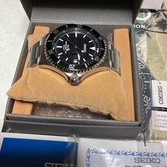 SEIKO ウ“ィンテージダイバーズSZEV011ソーラー美品　定価¥39600 レア　価格相談可