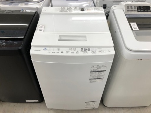 TOSHIBA（トウシバ）2019年製 全自動洗濯機 8.0kg【トレファク堺福田店】