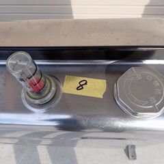 8　福岡発 　ステンレス灯油タンク　約82Ｌ　中古　灯油ボイラー　角型　中古　メンテナンス済