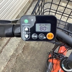 204 パナソニック最新機種電動アシスト自転車ティモS26インチ オレンジ