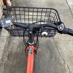 204 パナソニック最新機種電動アシスト自転車ティモS26インチ オレンジ