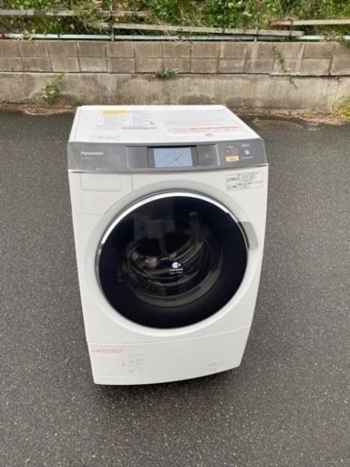 ラウンド  ‍♀️☘️大阪市から阪南市まで配達設置無料‍♀️タッチパネルパナソニックドラム洗濯機乾燥機付き　9キロ/6キロ保証有り 洗濯機