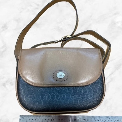 【1点限定/Christian Dior】クリスチャンディオール トロッター ミディアム ショルダーバッグ