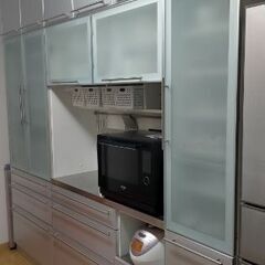 ACTUS購入品　キッチン収納棚１式　大容量の壁面収納