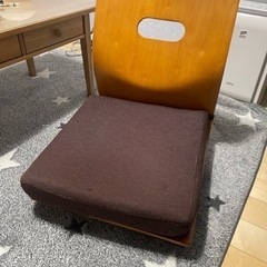 【お取引決定】回転式木製座椅子