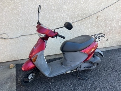 【引取限定】SUZUKI スズキ レッツ4 原付 バイク 走行6518km 東京都あきる野市にて保管中！