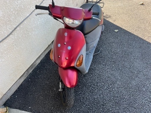 引取限定】SUZUKI スズキ レッツ4 原付 バイク 走行6518km 東京都 