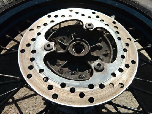 YAMAHAトリッカー純正リアタイヤホイルとフロントタイヤもセットです