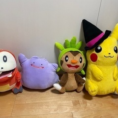 ポケモン　ぬいぐるみ　4点