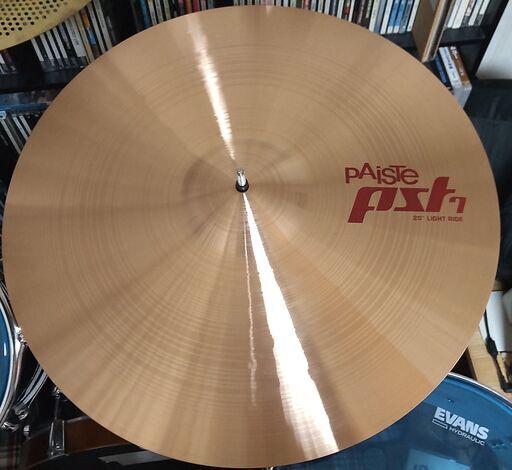 ライドシンバル　Paiste Pst7 Light Ride 20