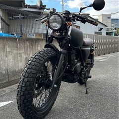 【ネット決済・配送可】マットモーターサイクル ファットサバス１２5cc