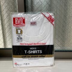 【新品】B.V.D 半袖Tシャツ2枚組(LLサイズ)