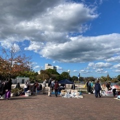 フリーマーケット　丸太池公園　糸島市