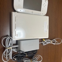 Wii Uプレミアムセット＋ソフトとコントローラ※電源ケーブル難あり