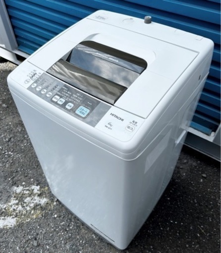 (送料無料) 2018年 6kg 洗濯機 日立 白い約束 お部屋コース エアジェット乾燥 ①