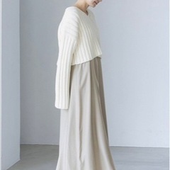 【23aw Noble新作】ショートニット【新品未使用】