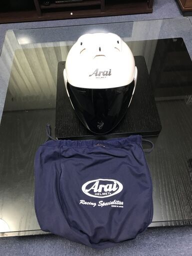 ＜バイクヘルメット＞アライ製ジェットヘルメット SZ-Ram3