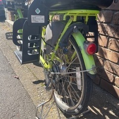 激安◎3人乗り 電動自転車 バッテリー×2