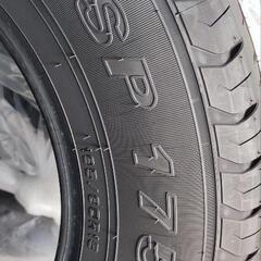 ハイエース新車外しタイヤ４本セット　DUNLOP SP175n 195/80r15 