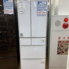 6ドア冷蔵庫 HITACHI R-XG4800H 2018 475L