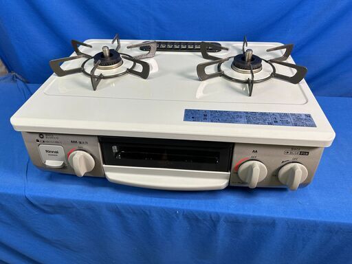 【動作保証あり】Rinnai リンナイ 2021年 KG35NGRL 都市ガステーブル 幅56cm【管理KRG195】