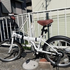 【ネット決済】かっこいい折りたたみ自転車　商談中