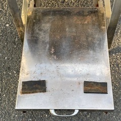 業務用 キャビネット 作業台 調理台 600×485×850 スライド コンロ台 焼き