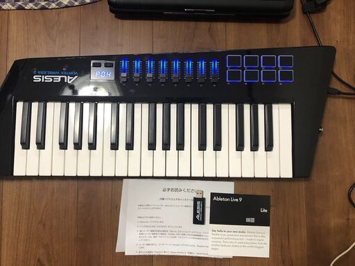 ALESIS アレシス VORTEX WIRELESS 2 ショルダーキーボード MIDI USB ワイヤレス MIDIキーボード