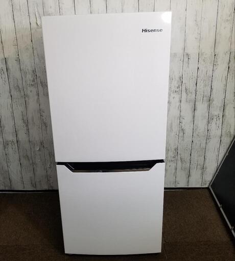 【美品】Hisense ハイセンス 130L HR-D1302 2ドア冷凍冷蔵庫 2019年製