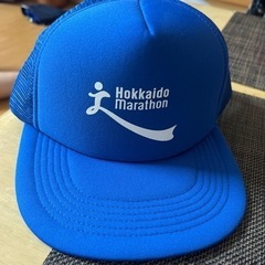 北海道マラソンの記念帽子
