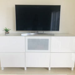 IKEA  白　ハイテレビボード　