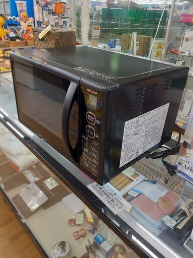 【ドリーム川西店御来店限定】 シャープ 電子レンジ RE-S55BJ-B  23年製 動作確認／クリーニング済み 【2002038255600553】