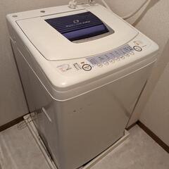 [取引決定]洗濯機 お譲りします。東芝 6.0kg AW-60G...