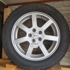 M+S 205/55R16 Bridgestone / Subaru 4本 8分山