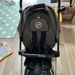 サイベックス mios ベビーカー、フットマフ付き、レインカバー付き