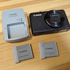 中古デジカメ キヤノン power shot S95黒
