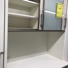 ニトリ　ポスティア100　キッチンボード　レンジボード　食器棚　おしゃれ　クリーニング済み　貝塚市　二色浜