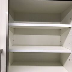 ニトリ　ポスティア100　キッチンボード　レンジボード　食器棚　おしゃれ　クリーニング済み　貝塚市　二色浜