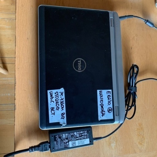 小型12.5inch液晶/軽量人気機種　Dell latitude改その④　 e6230 office2021搭載　Core i5　Webカメラwifi bluetooth HDMI搭載機　メモリー８G　Windows10pro 64bit