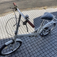 20インチ折りたたみ】6段変速付 前後タイヤ、サドル、チェーン